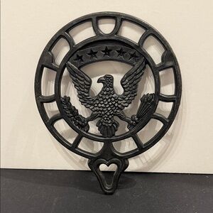 Black Eagle Trivet hard plastic